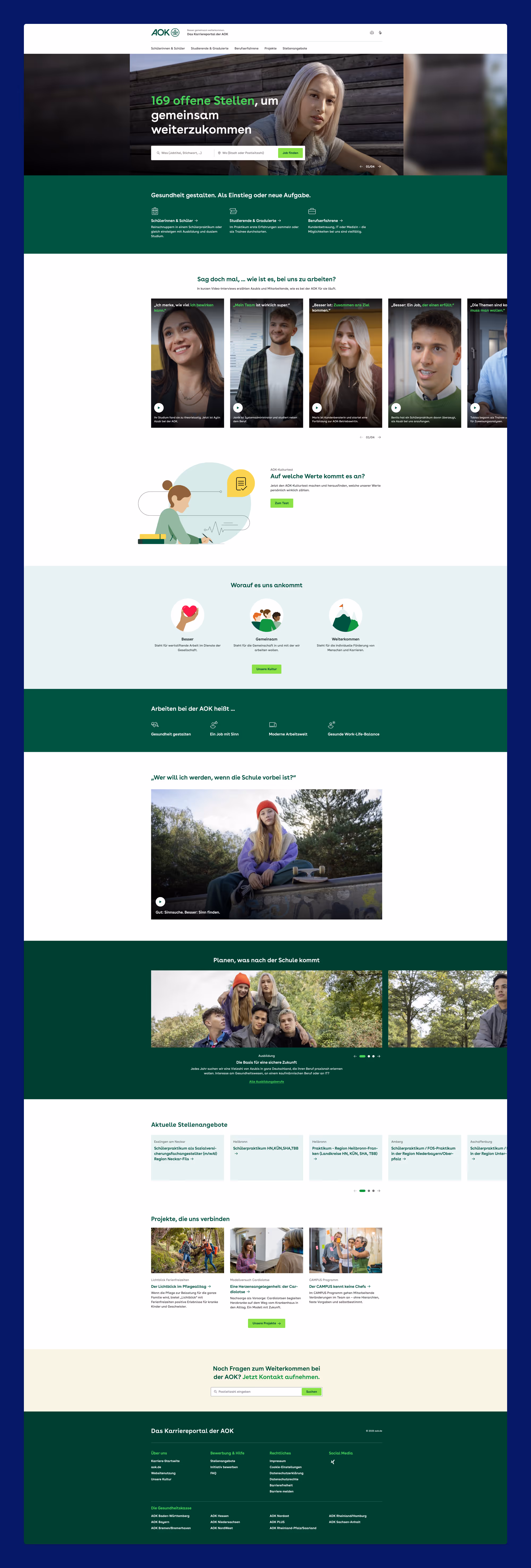 AOK - Karriereportal